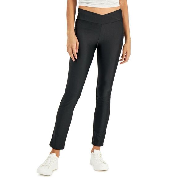 Jenni Crossover Waist Flare Leggings, Created for Macy's Size S - Picture 1 of 3